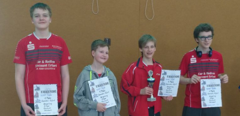 Schülermannschaft ist Bezirksmeister