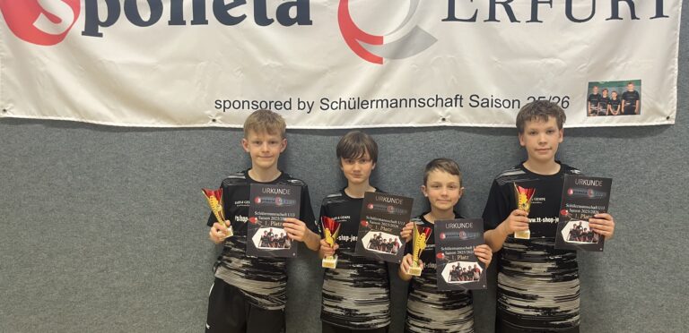 Sponeta-Nachwuchs stürmt zum Meistertitel in der U13-Kreisliga