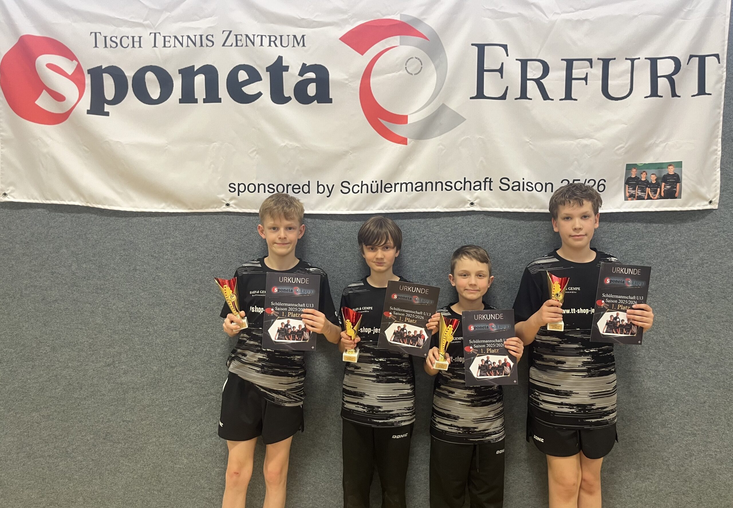 Sponeta-Nachwuchs stürmt zum Meistertitel in der U13-Kreisliga